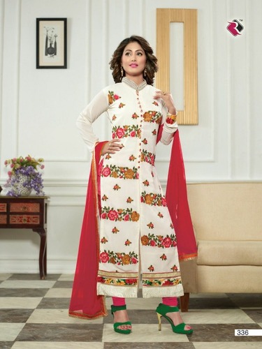 Kohinoor-2 Georgette Embriodary suit