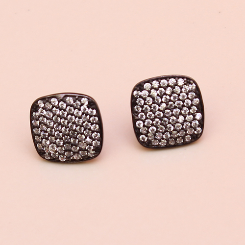 Small Cz 925 Sterling Sliver Studs Jewelry