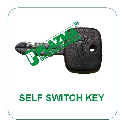 Self Switch Key Green Tractor