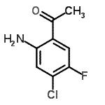 1-(2-Amino-4-chloro-5-fluorophenyl)ethanone