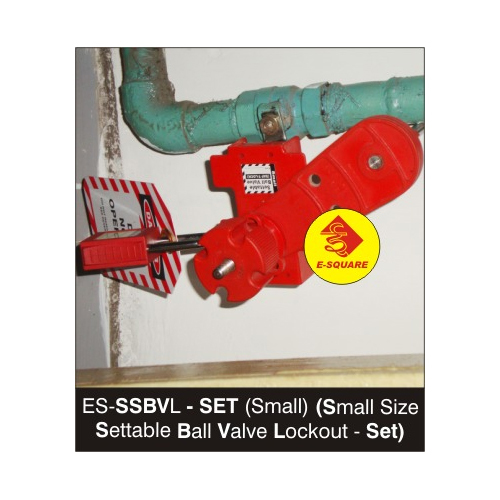Settable Ball Valve Lockout - Small