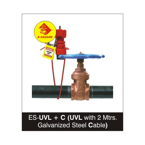 Universal Valve / Cable Lockout with 2 Mtrs Cable
