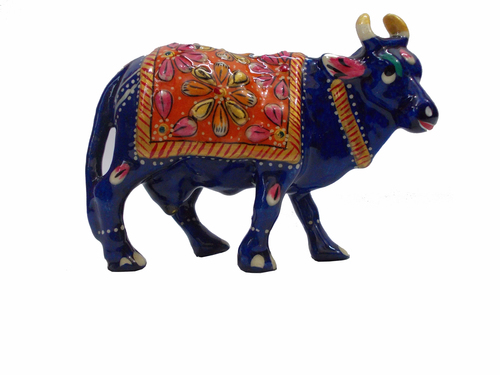 Model Decorative Metal Cow