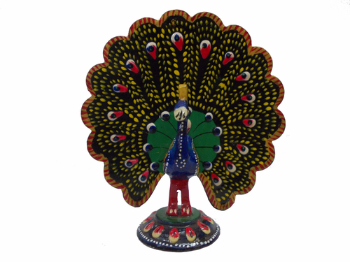 Model Decorative Metal Peacock