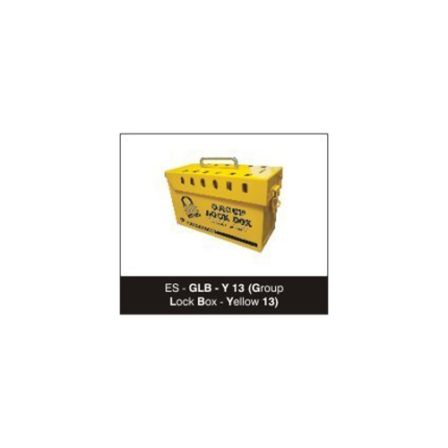 Yellow Group Lock Box