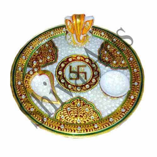 Marble Pooja Thali