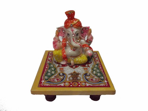 Model Marble Chowki Ganesh