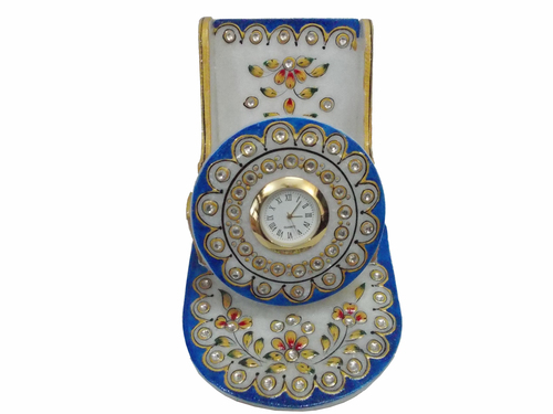 Marble Table Clock