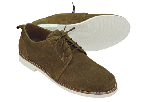 Casual Brown Leather Comfort Shoes