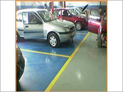 Showroom Floor Coating Services