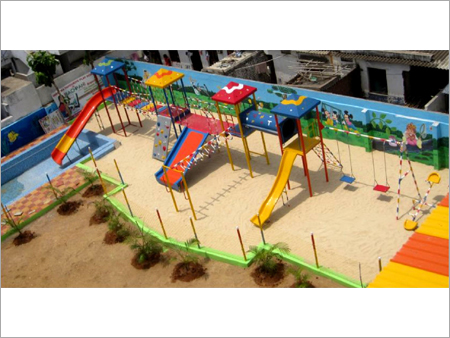 Plastic Playground Slide