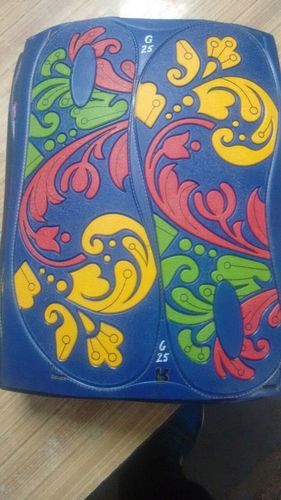 Printing and Embosing Chappal Bottom