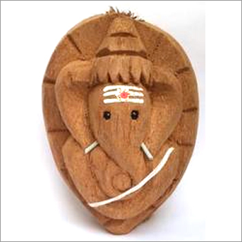 Coconut Ganesha Statue