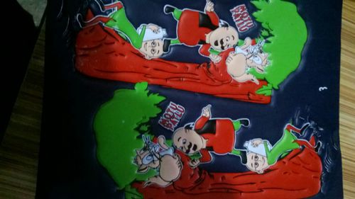 Printing and Embosing Chappal Bottom
