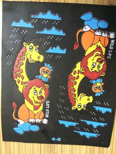 Printing and Embosing Chappal Bottom