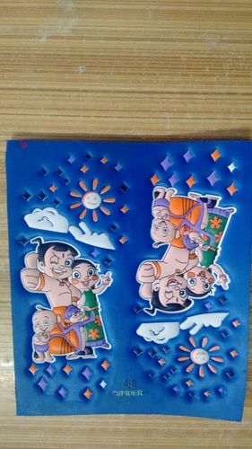 Printing and Embosing Chappal Bottom