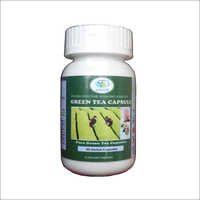 Green Tea Capsule - 60 Herbal Capsules | Detoxifying Blend For Weight Loss, Mental Alertness, Diabetes Control, And Anti-aging Benefits