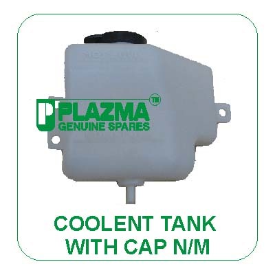 Coolent Tank With Cap N/M Green Tractor