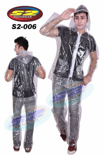 Polyester Transparent Raincoat