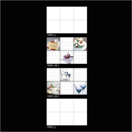 High Depth Digital Glossy Kitchen Tiles