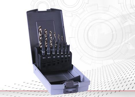 14-piece twist drill and tapping Set