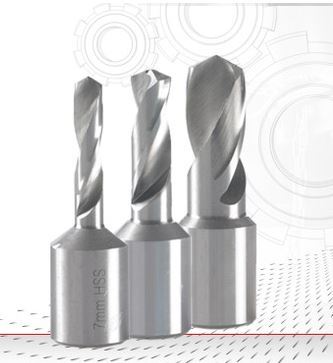 Twist drills Weldon shank SPI