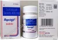 Hepcinat Sofosbuvir - 400 Mg Tablets For Hepatitis C Treatment | Long Shelf Life, Safe Consumption, Highly Effective, No Side Effects
