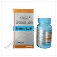 Myhep Lvir Ledipasvir And Sofosbuvir Tablets Application: Clinic & Hospital