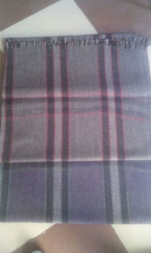Double Check Design Blankets - Cotton Blend Full Size | Light Weight, Elegant Design, Alluring Colors, Ideal for Travel and Home Use