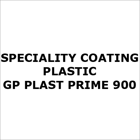 Specially Coating Plastic GP Plast Prime 900