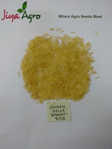 1121 Golden Sella Basmati Rice - Moisture 13%, Length 8.35 mm, Pure 985, Sweet Taste, Edible, Yellow Color, Shelf Life 6 Months, 24 MT per Container