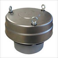 Silver Silo Pressure Safety Valve