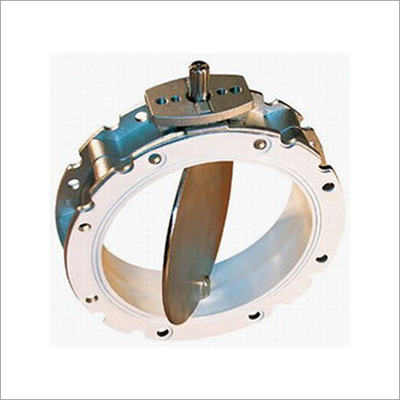 Silo Discharge Butterfly Valve - Metal Coated Finish | Easy to Install Corrosion & Abrasion Resistant Long Service Life
