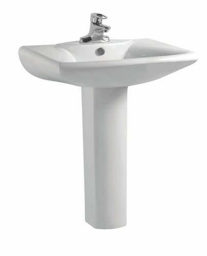 White Pedestal Set Square