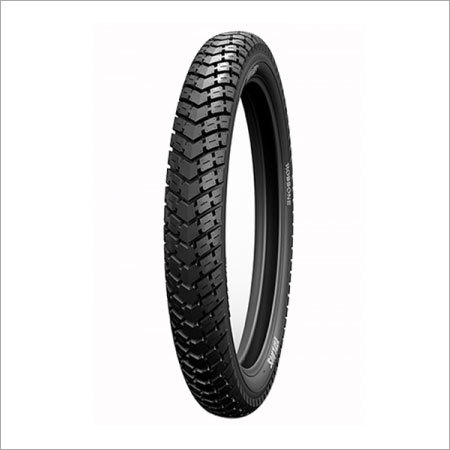 Rossone Two Wheeler Tyres - Rubber 3.00-18TT Black | Durable Strong Grip Smooth Ride Reliable