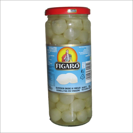 Figaro Silver Skin Onions In Vinegar