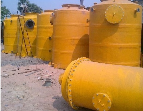 PP FRP CHLORINE SCRUBBING STORAGE TANK