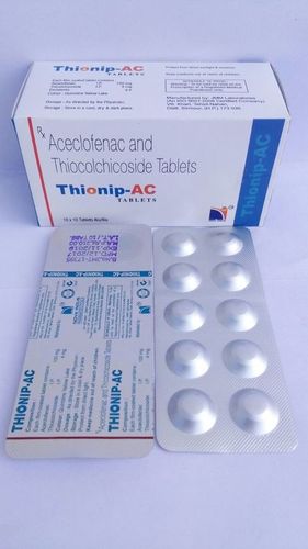 Aceclofenac & Thiocolchicoside Tablets General Medicines