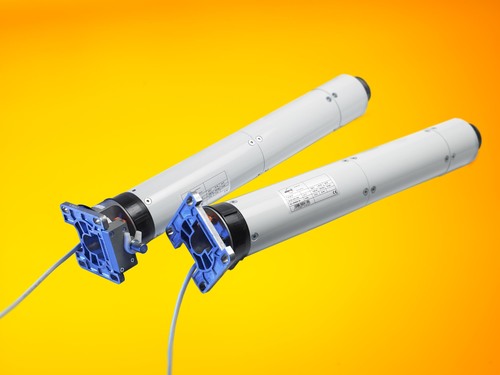 Tubular motors for rolling shutters