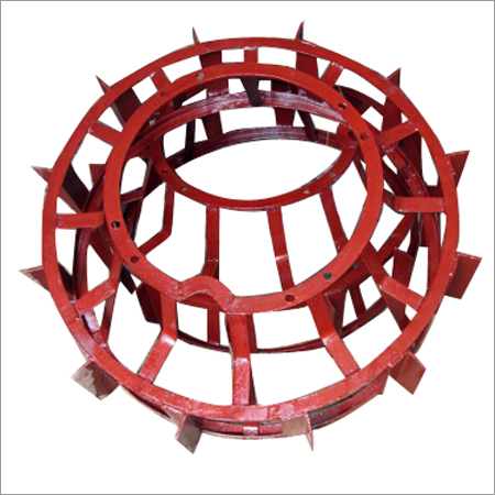 Red Tractor Cage Wheel