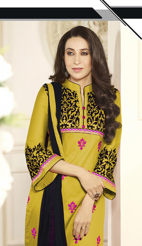 Strightcut Salwar KameezParty Wear SalWar Kameez P