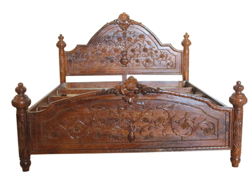 Antique Wooden Bed