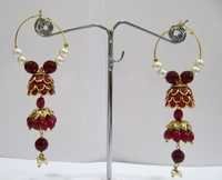 Pachi Coral Jewelry Jhumki