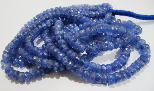 Blue Tanzanite Faceted Beads