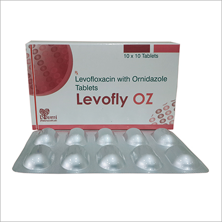 Levofloxacin with Ornidazole Tablet