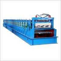 Double Layer Floor Decking Forming Machine - Steel Material, 7000 Kg Weight, Blue Color, 440 Volt Plc Control | Automatic Operation, Variable Frequency Speed Control, Superior Performance