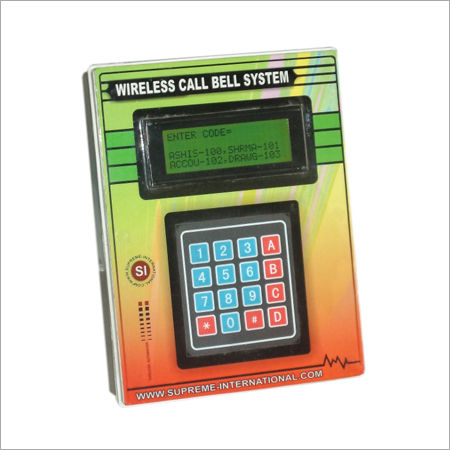 Wireless Office Peon Calling System