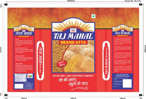 Taj Mahal Atta 5 Kg Pouch