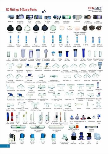 Water Softener Ro Spare Parts