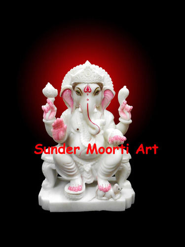 Ganesh Ji Marble Murti